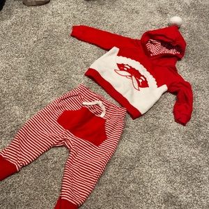 Cat and Jack Christmas outfit